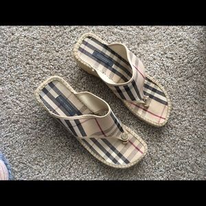 Burberry wedges